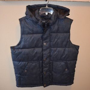 Old Navy Detachable-Hood Vest for Men